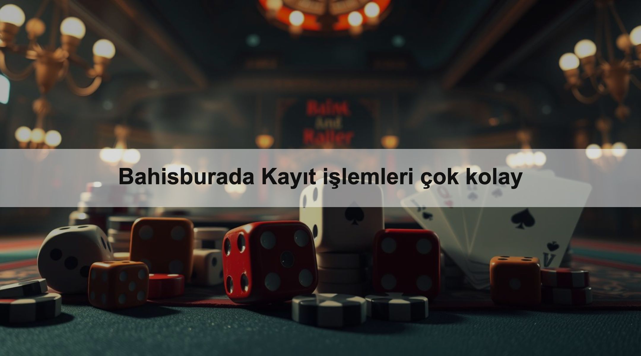 Bahisburada Kayıt işlemleri çok kolay